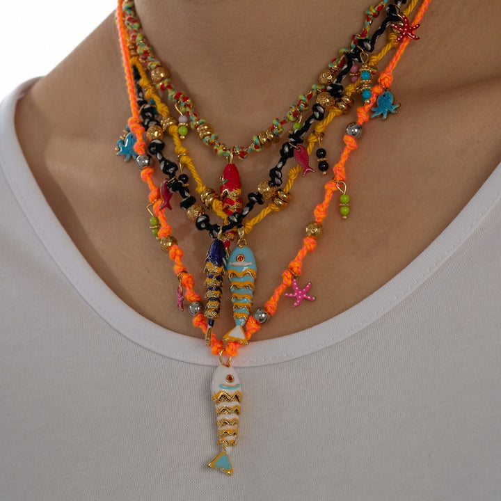 Koi Necklace - Orange