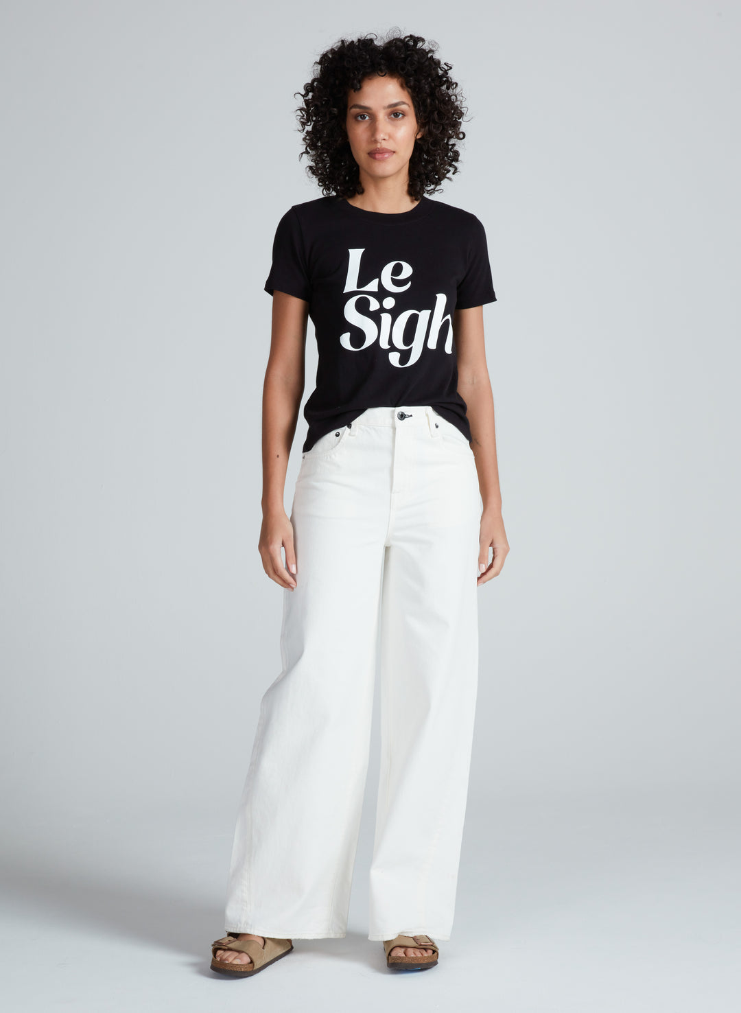 Shrunken Boy Tee - Le Sigh Black