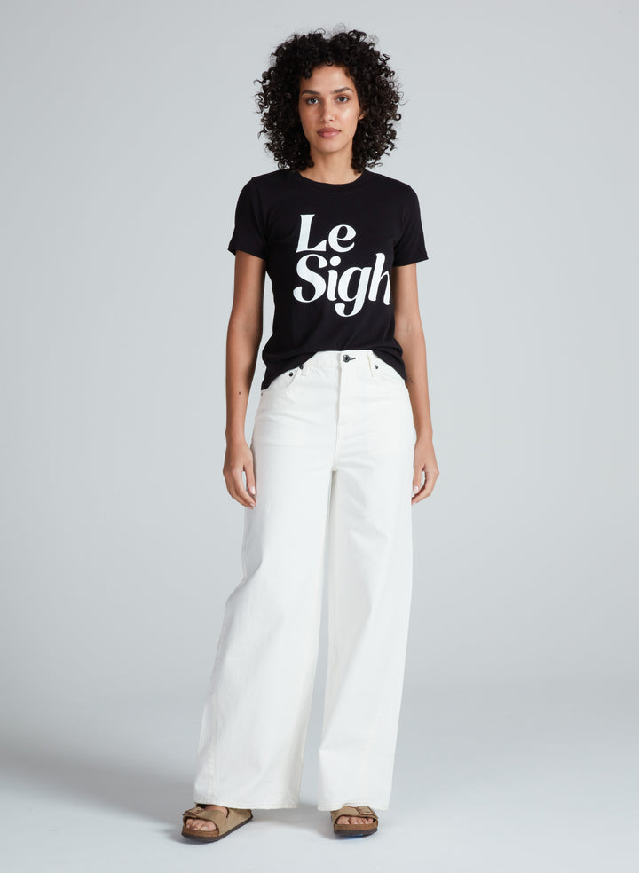 Shrunken Boy Tee - Le Sigh Black