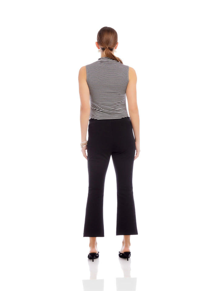Sigourney Pintuck Pants - Black