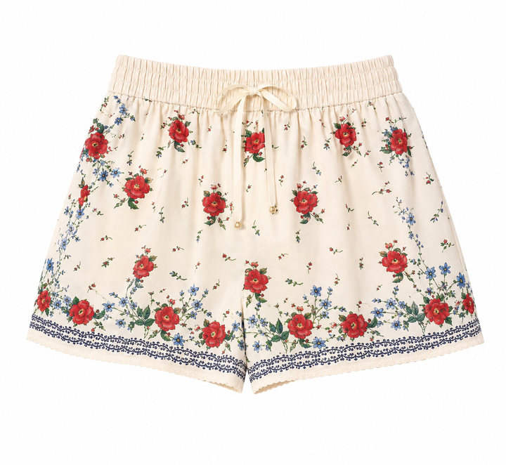 Oslo Silk Cotton Short- Bandana