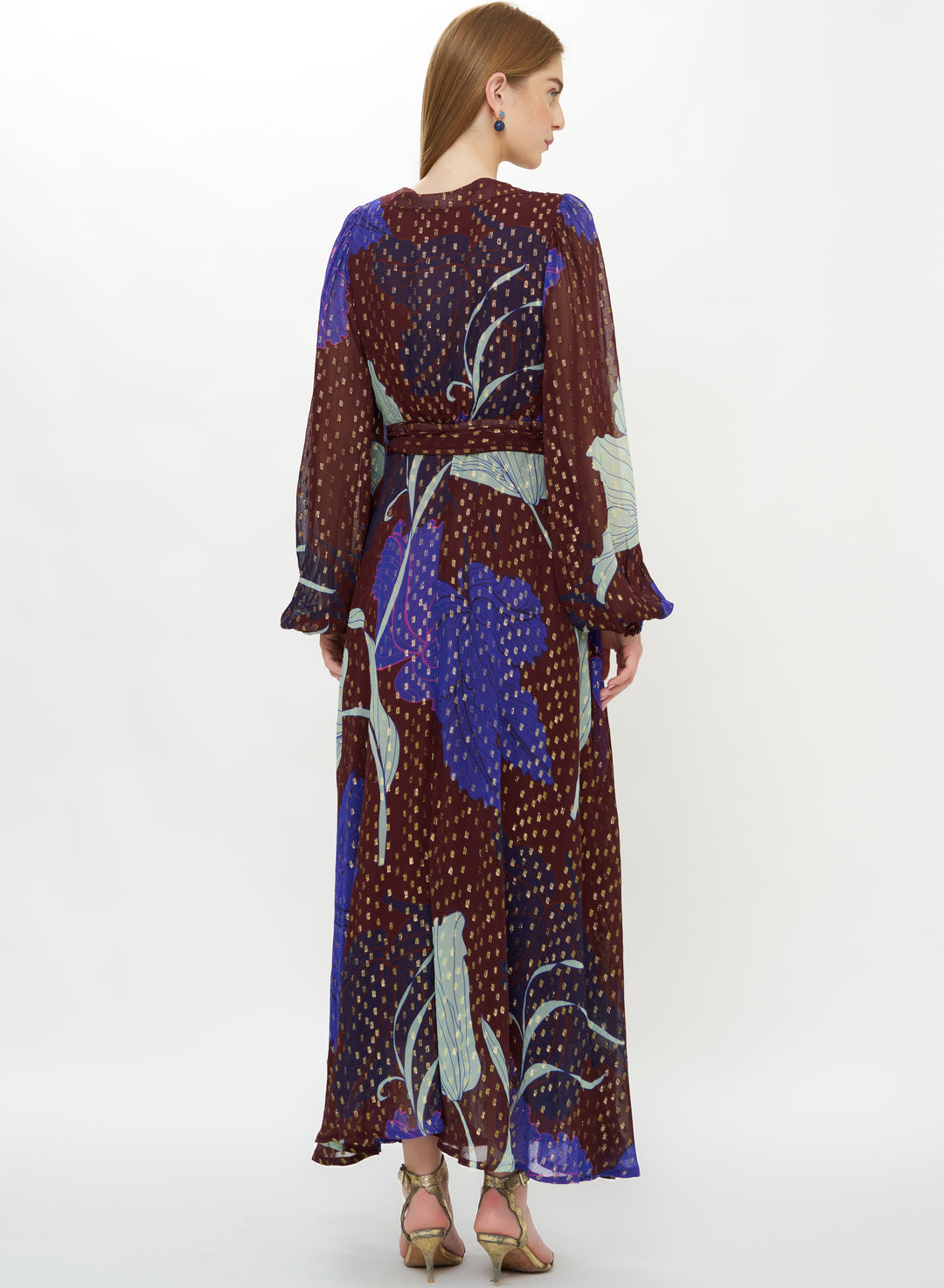 Wrap Dress - Hague Cobalt