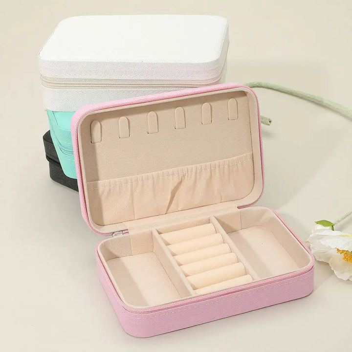 Portable Jewelry Box - Pink