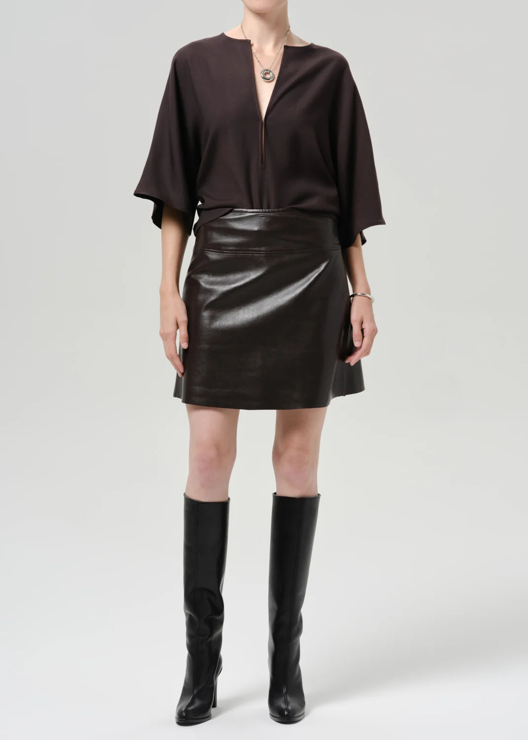 Soraya Skirt - Chocolate