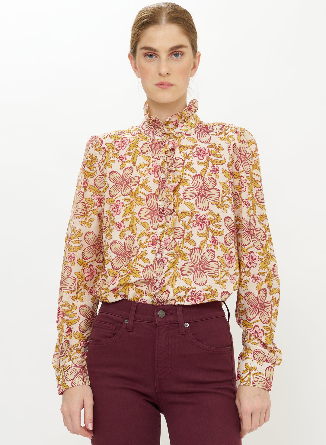 Romy Blouse - Plum