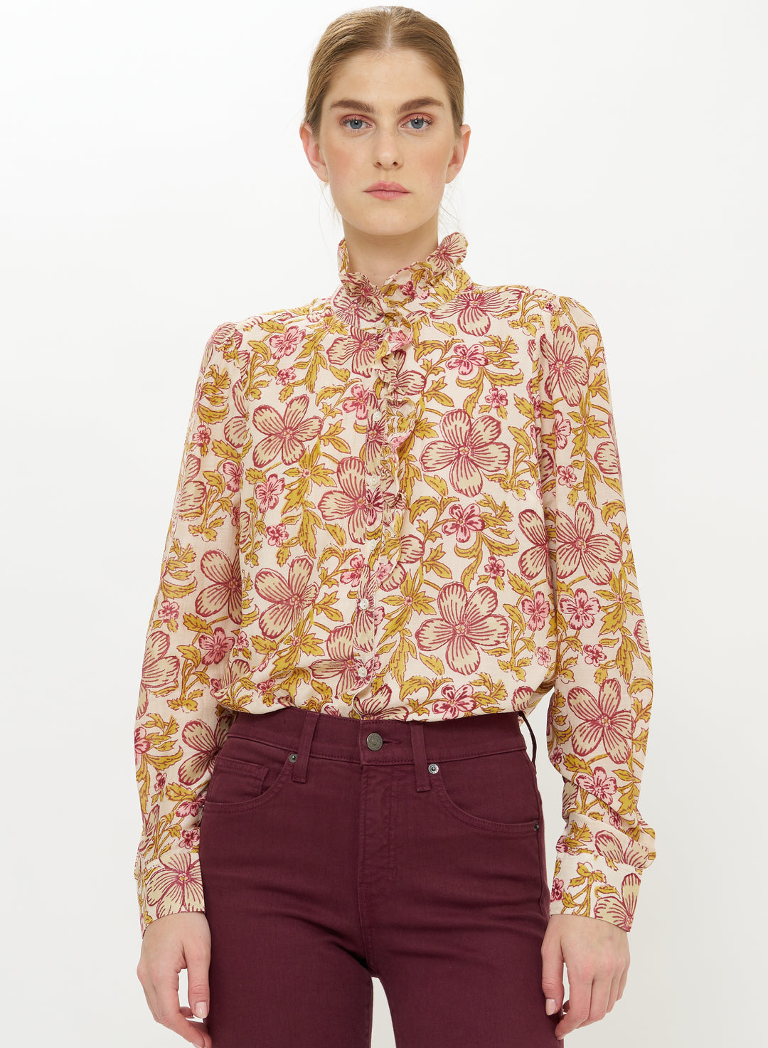 Romy Blouse - Plum