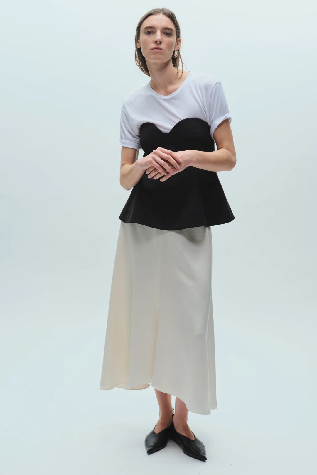 Frieda A-Line Skirt - Ivory