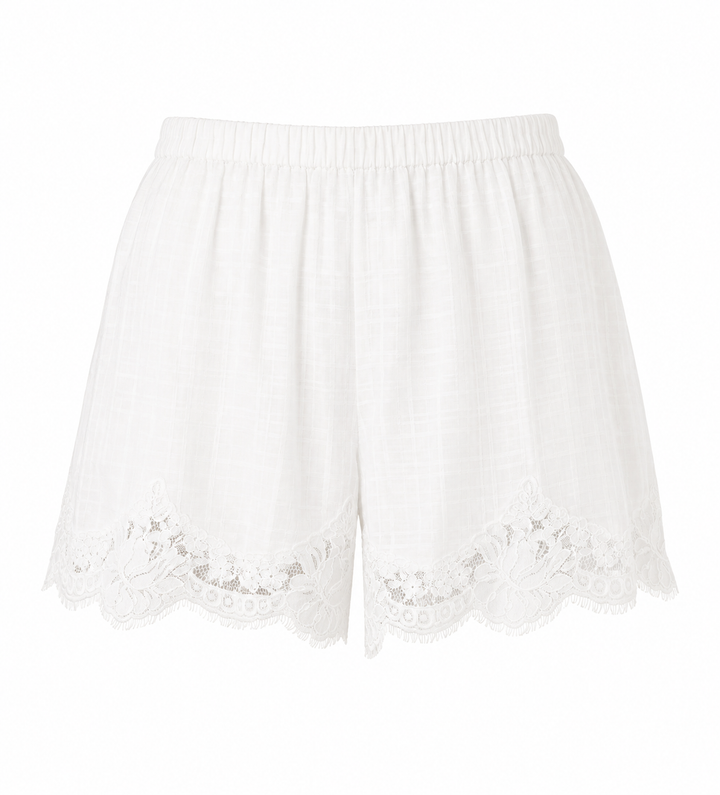 Anora Cotton Short- White