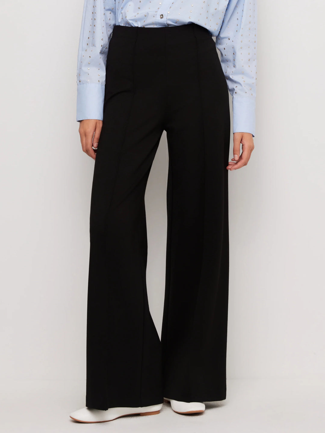 Jordyn Wide Leg Pants - Black