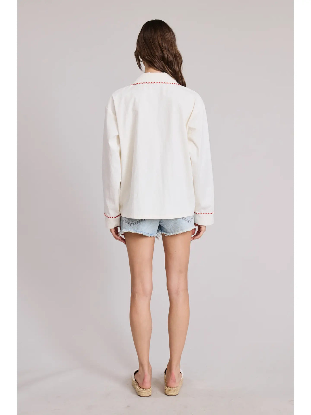 Joshua Embroidered Lightweight Jacket