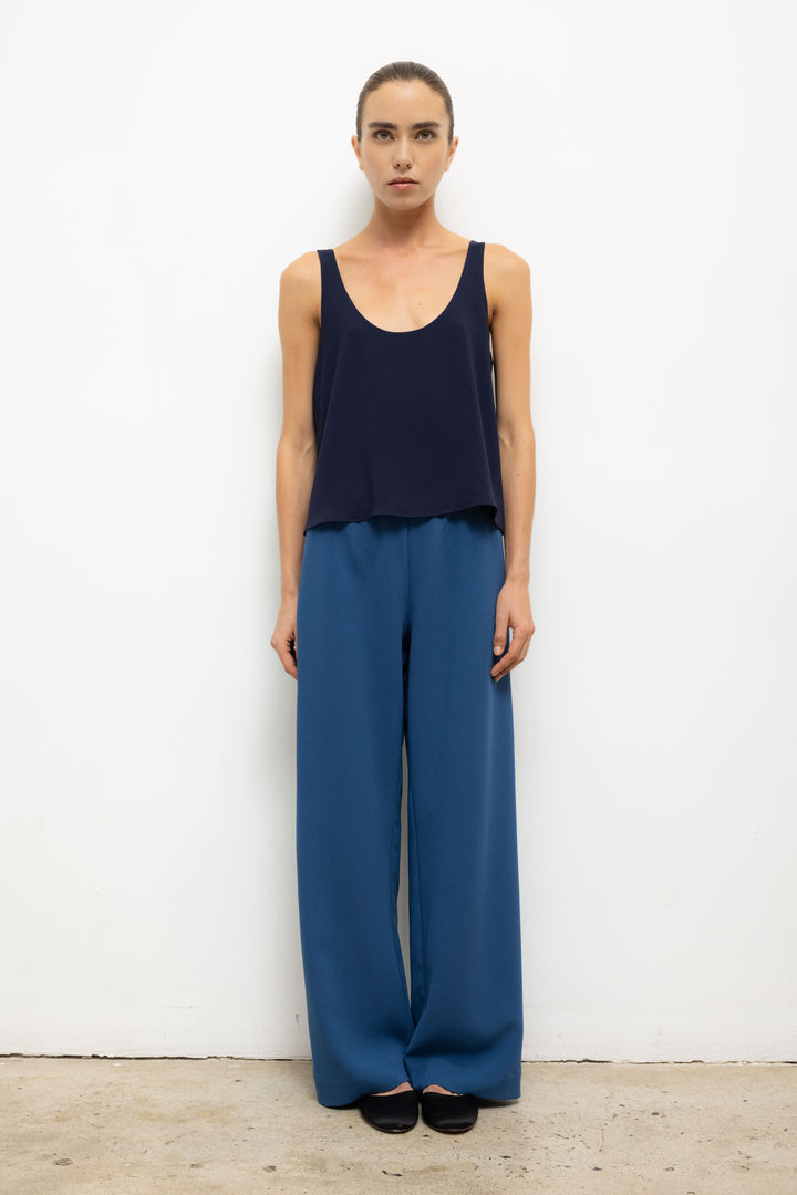 Ari Scoop Tank - Midnight