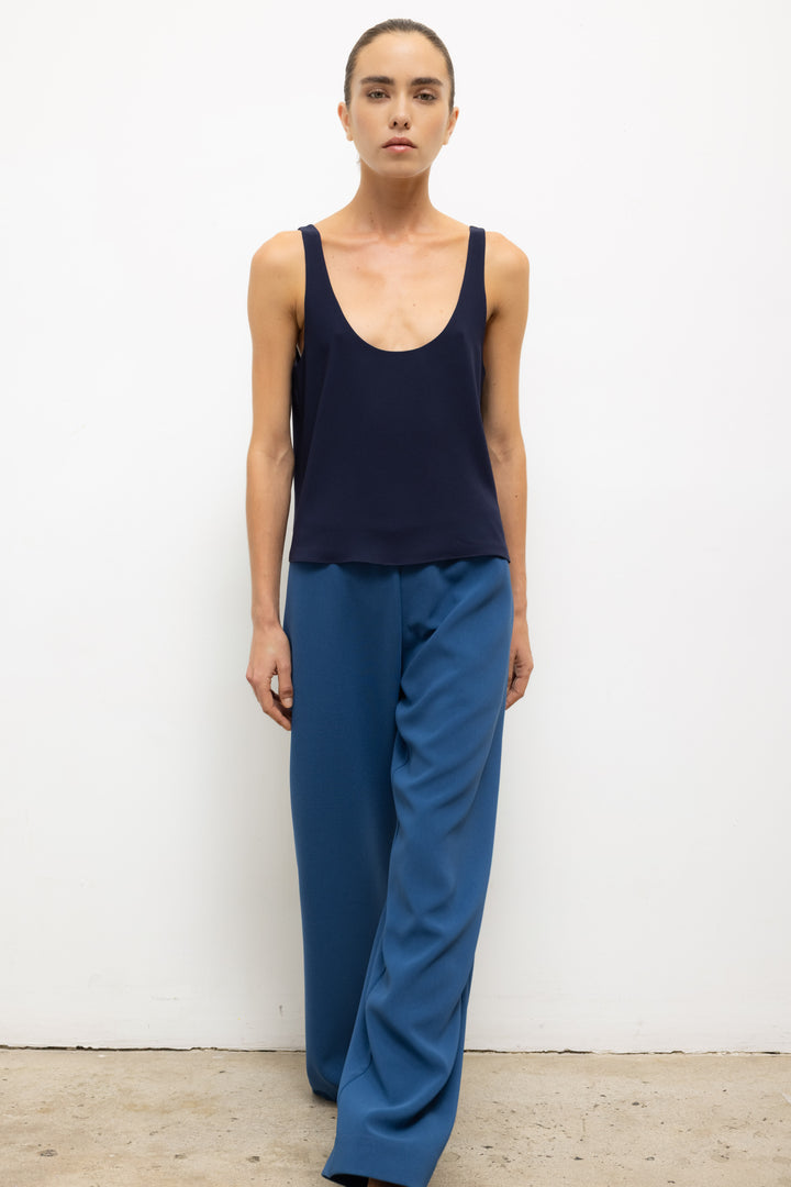 Ari Scoop Tank - Midnight