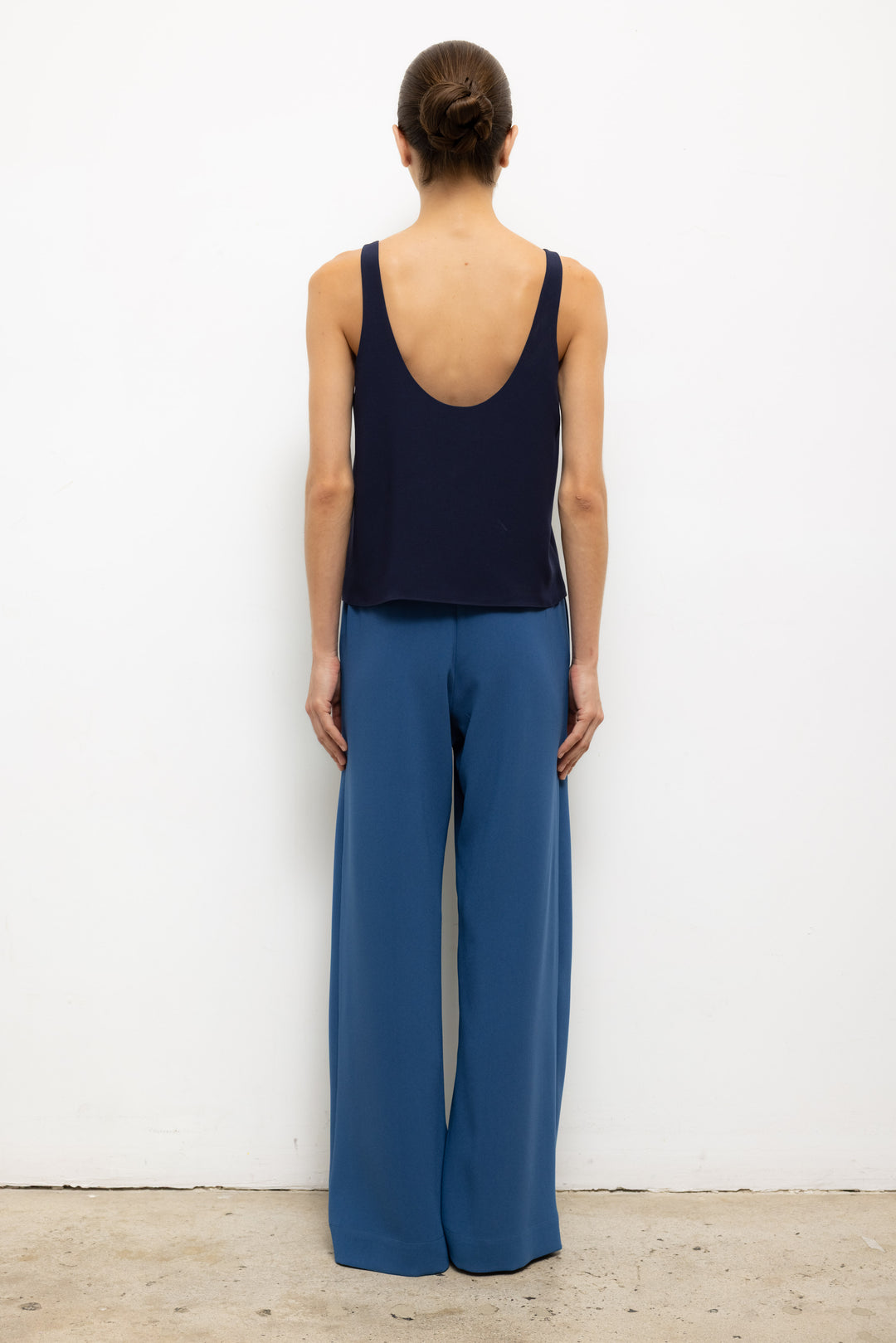 Ari Scoop Tank - Midnight