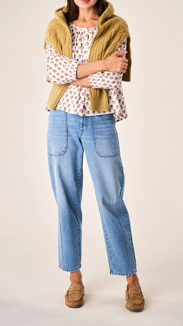 Sophie Top - Faded Rose Daisy