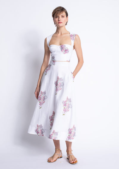 Ada Print Skirt - Multi Floral