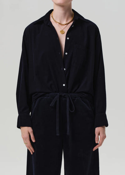 Kayla Shirt Corduroy - True Navy