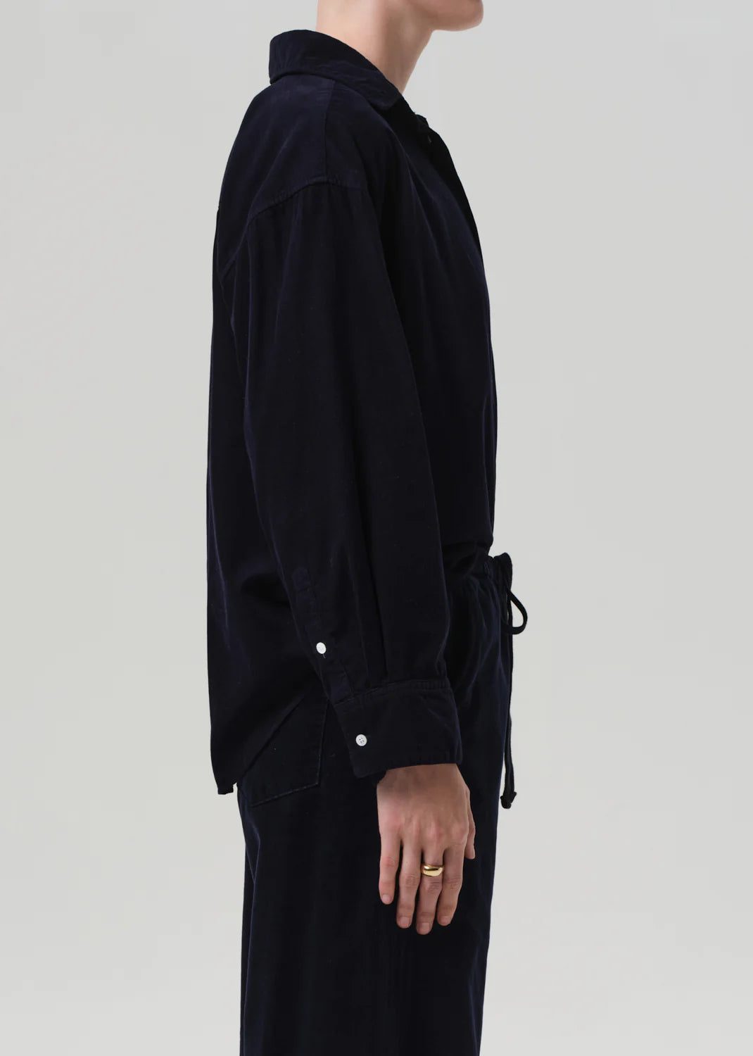 Kayla Shirt Corduroy - True Navy