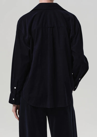 Kayla Shirt Corduroy - True Navy