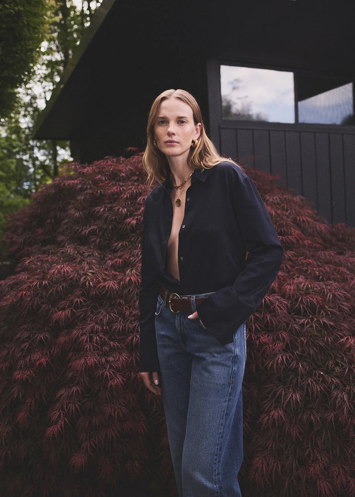 Camilia Shirt - Midnight