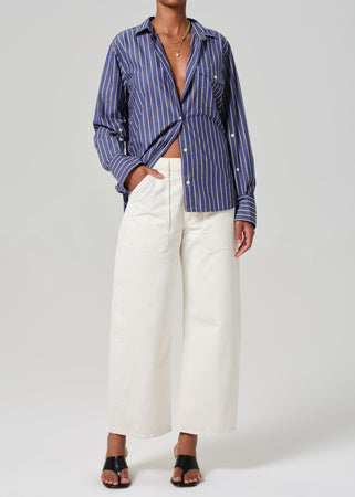 Shay Shirt- Portamento Stripe