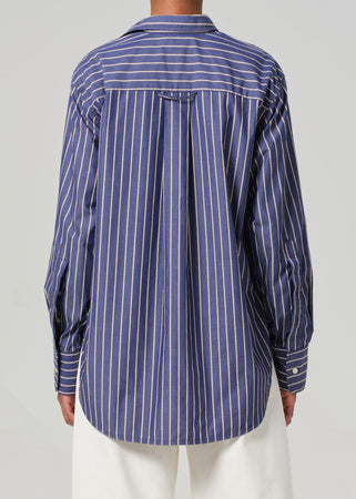 Shay Shirt- Portamento Stripe