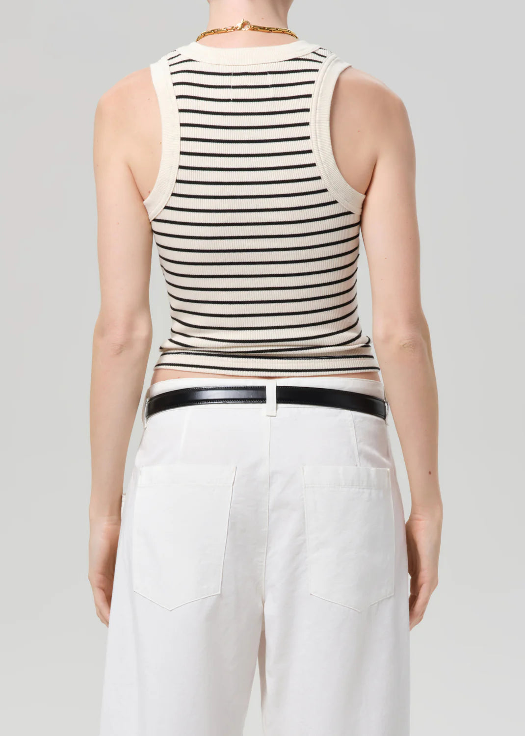 Caralyn Tank - Quartz Stripe