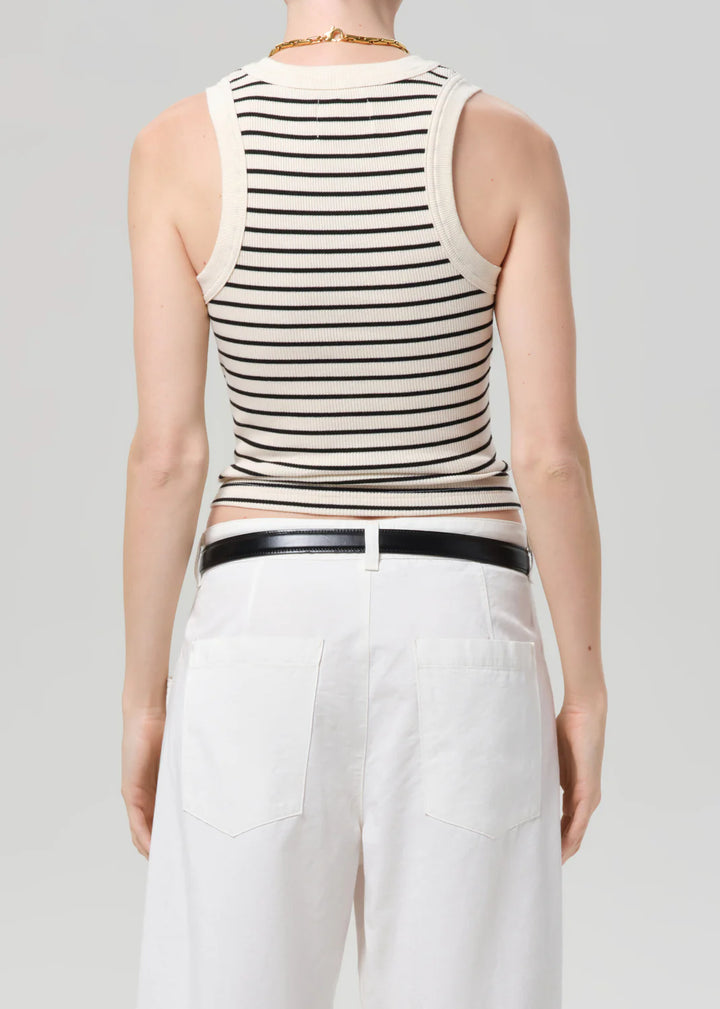 Caralyn Tank - Quartz Stripe