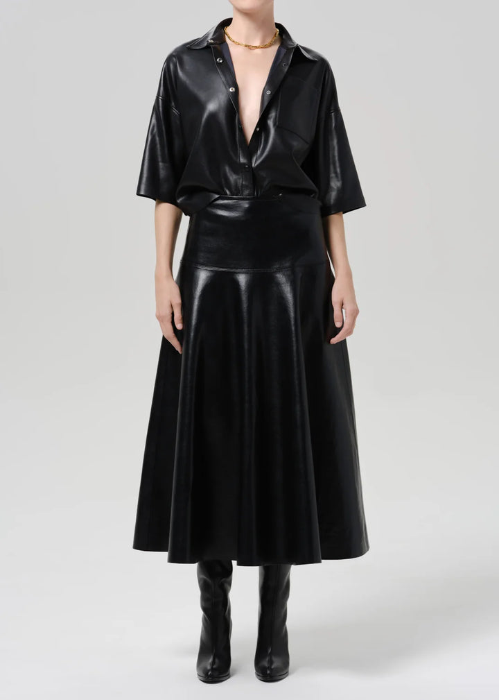 Frances Button Up - Black