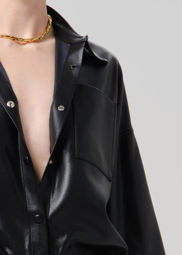 Frances Button Up - Black