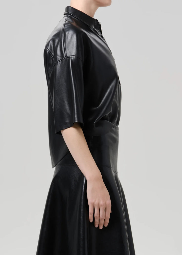 Frances Button Up - Black