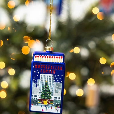 Matchbook Ornament - Rockefeller Center