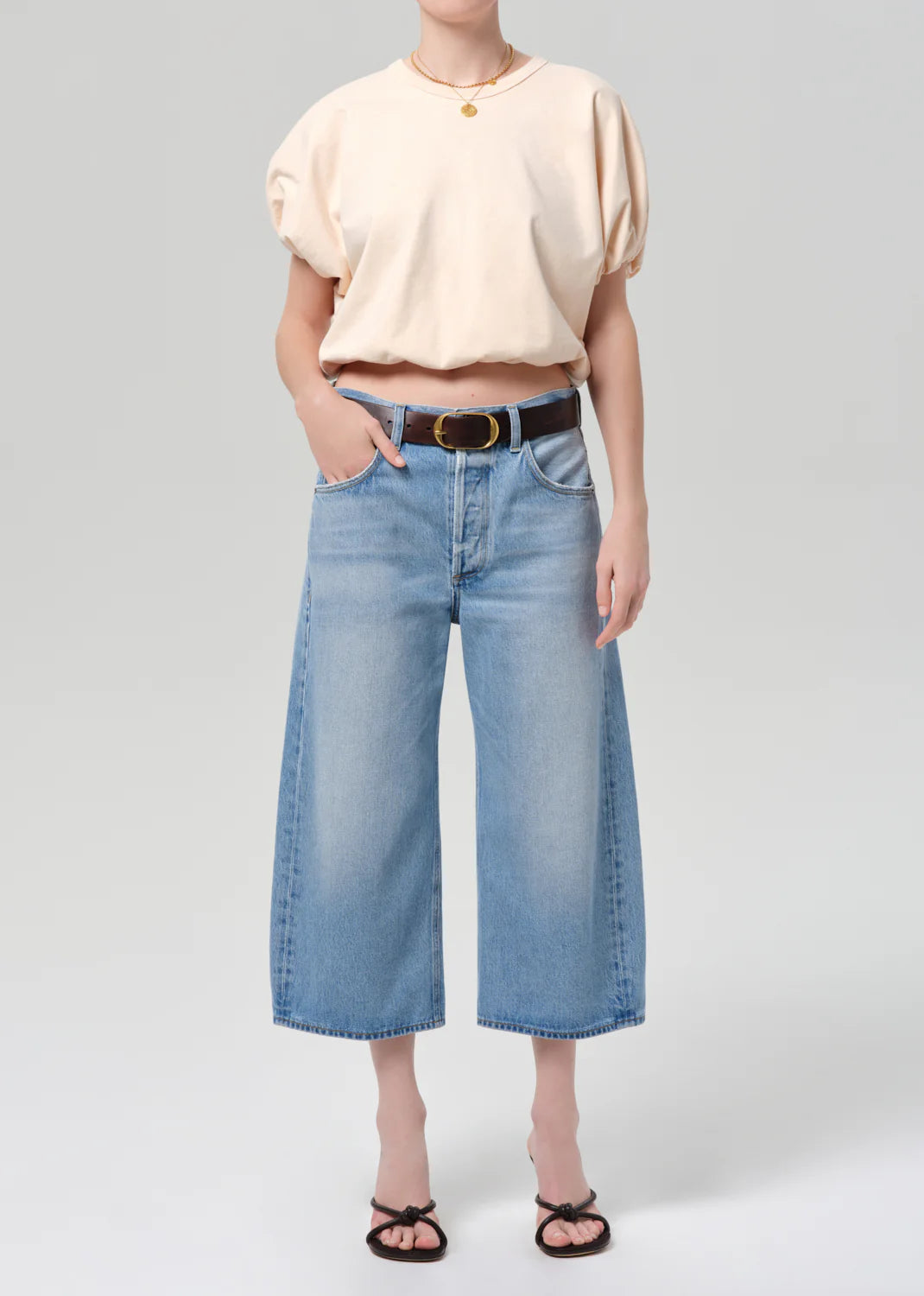 Gia Bubble Tee - Shrimp