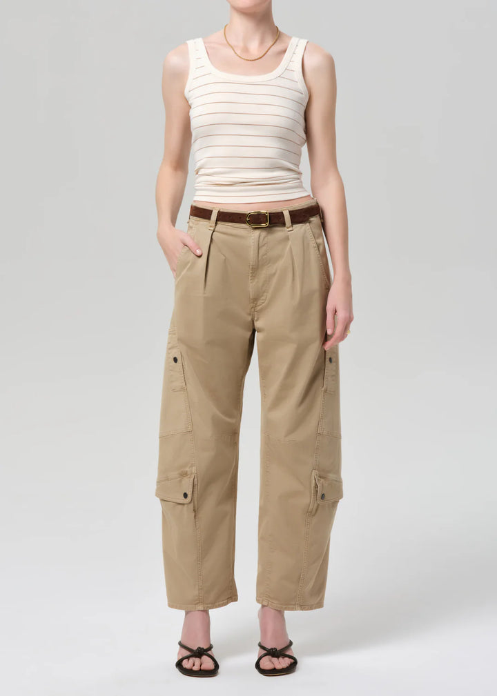 Faye Tank - Golden Pinstripe