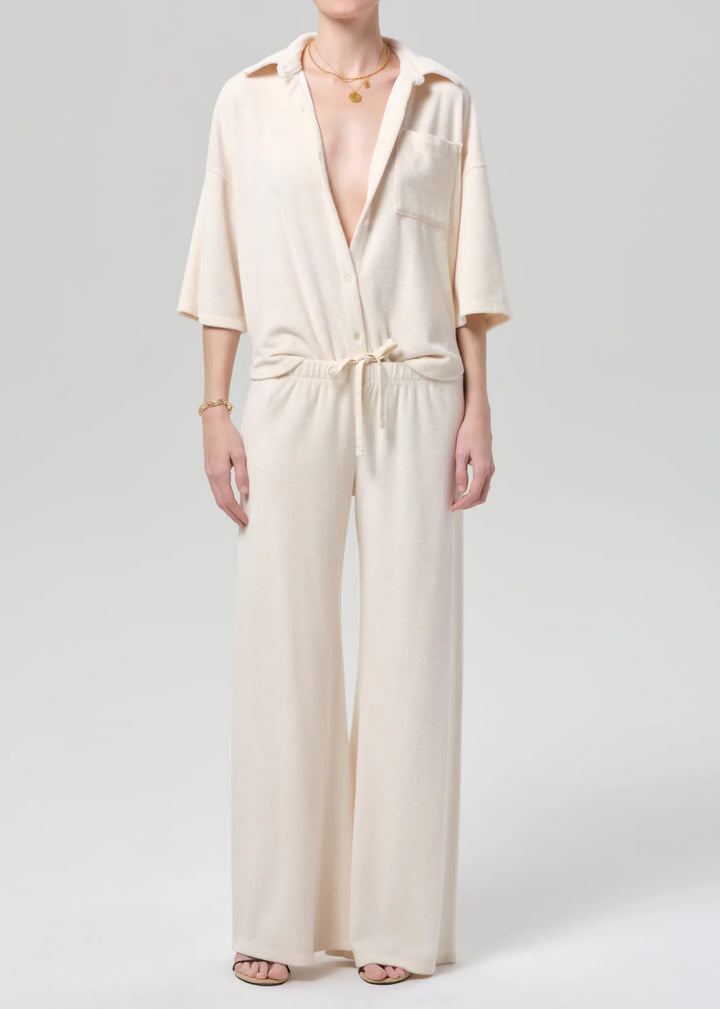 Francis Knit Shirt - Cream