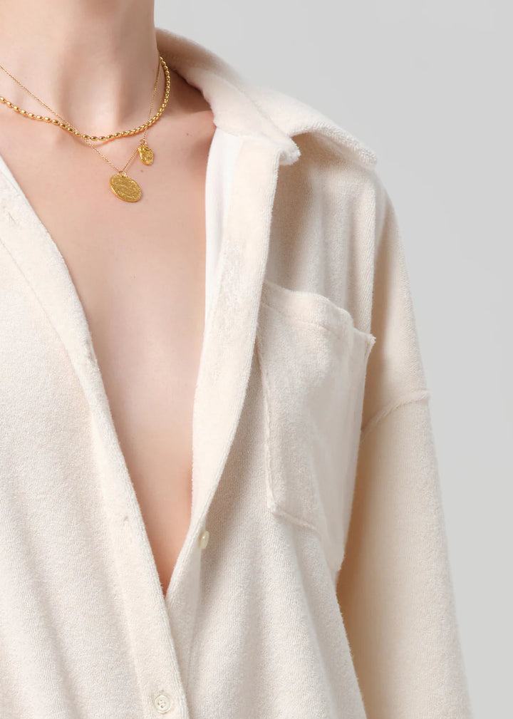 Francis Knit Shirt - Cream