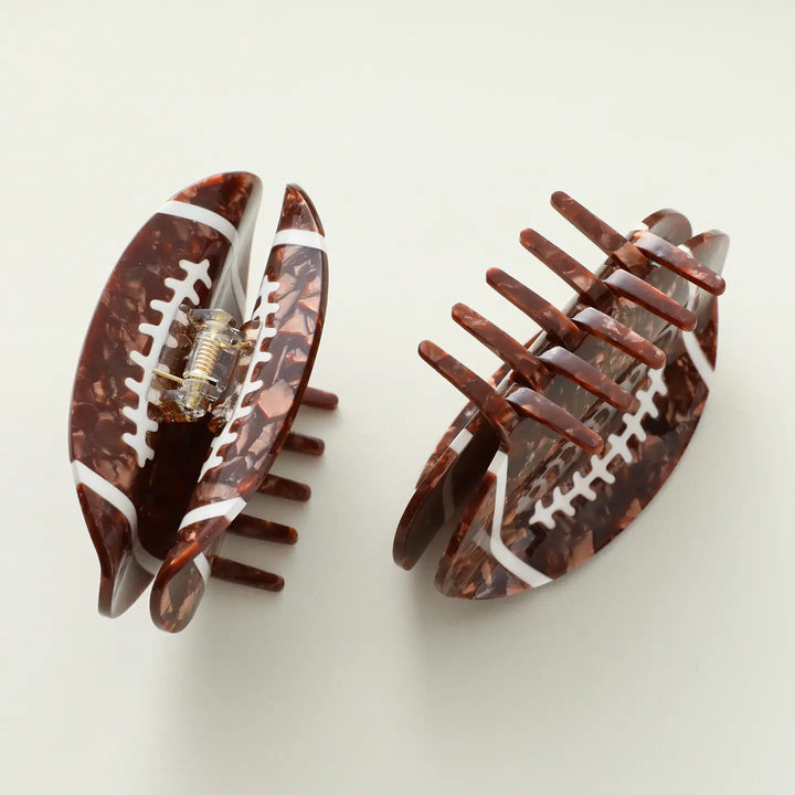 Large Football Claw Clip