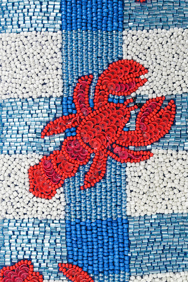 Coastal Claw Beaded Crossbody