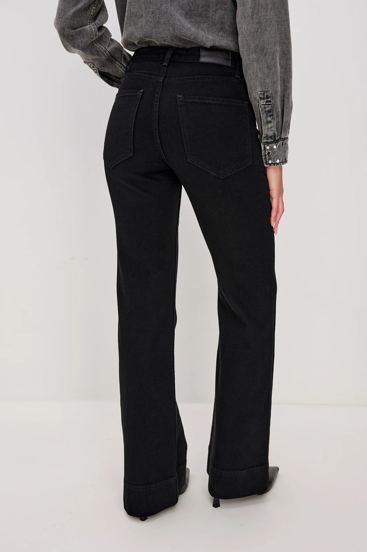 Alamitos Flared Trouser - Blackout