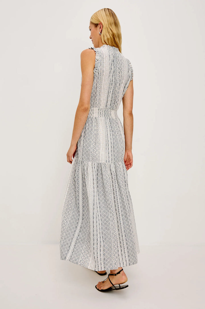 Alessi Dress - Striped Eyelet
