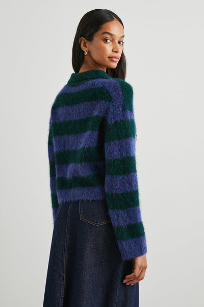 Amber Sweater - Oxford Stripe