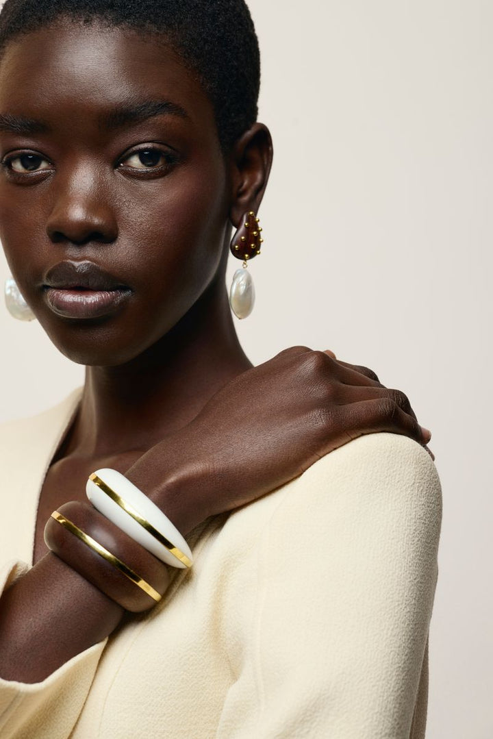 Halo Cuff - Alabaster