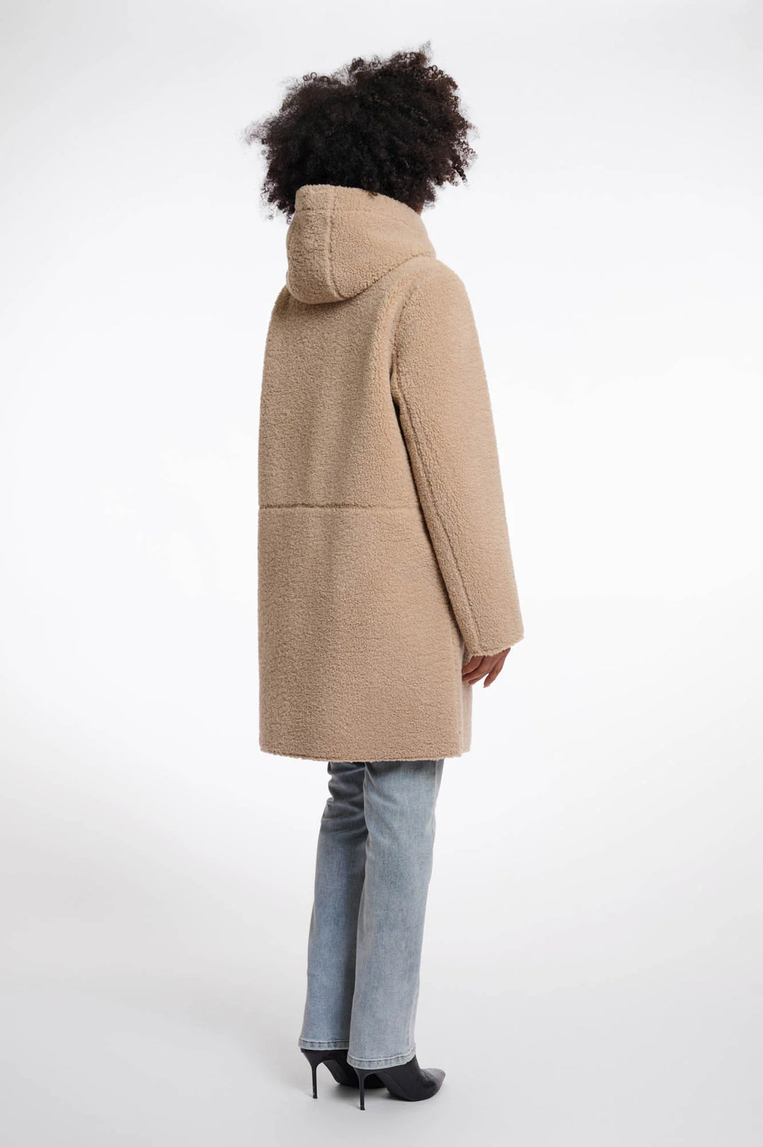 Alina Reversible Coat - Oat