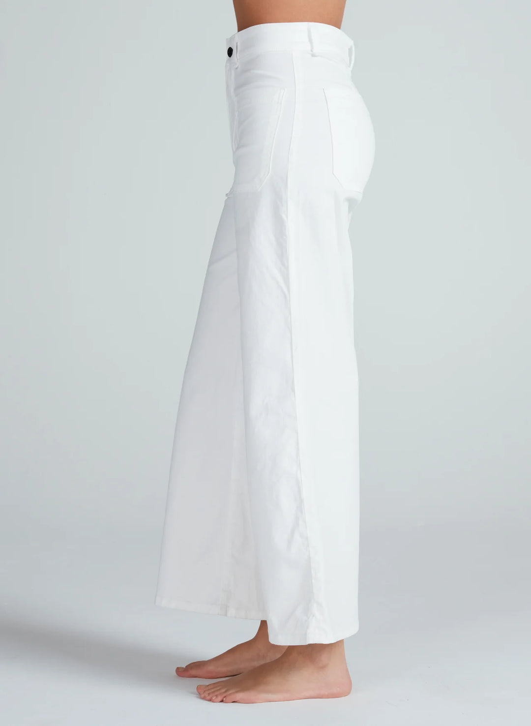 Cropped Sailor Twill - Ivory