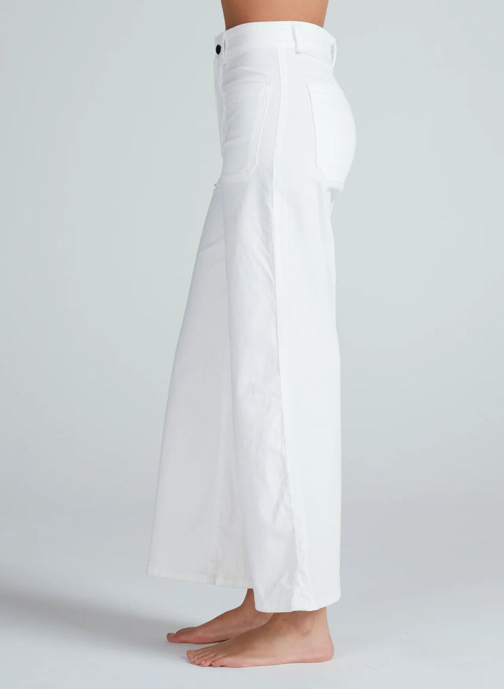 Cropped Sailor Twill - Ivory