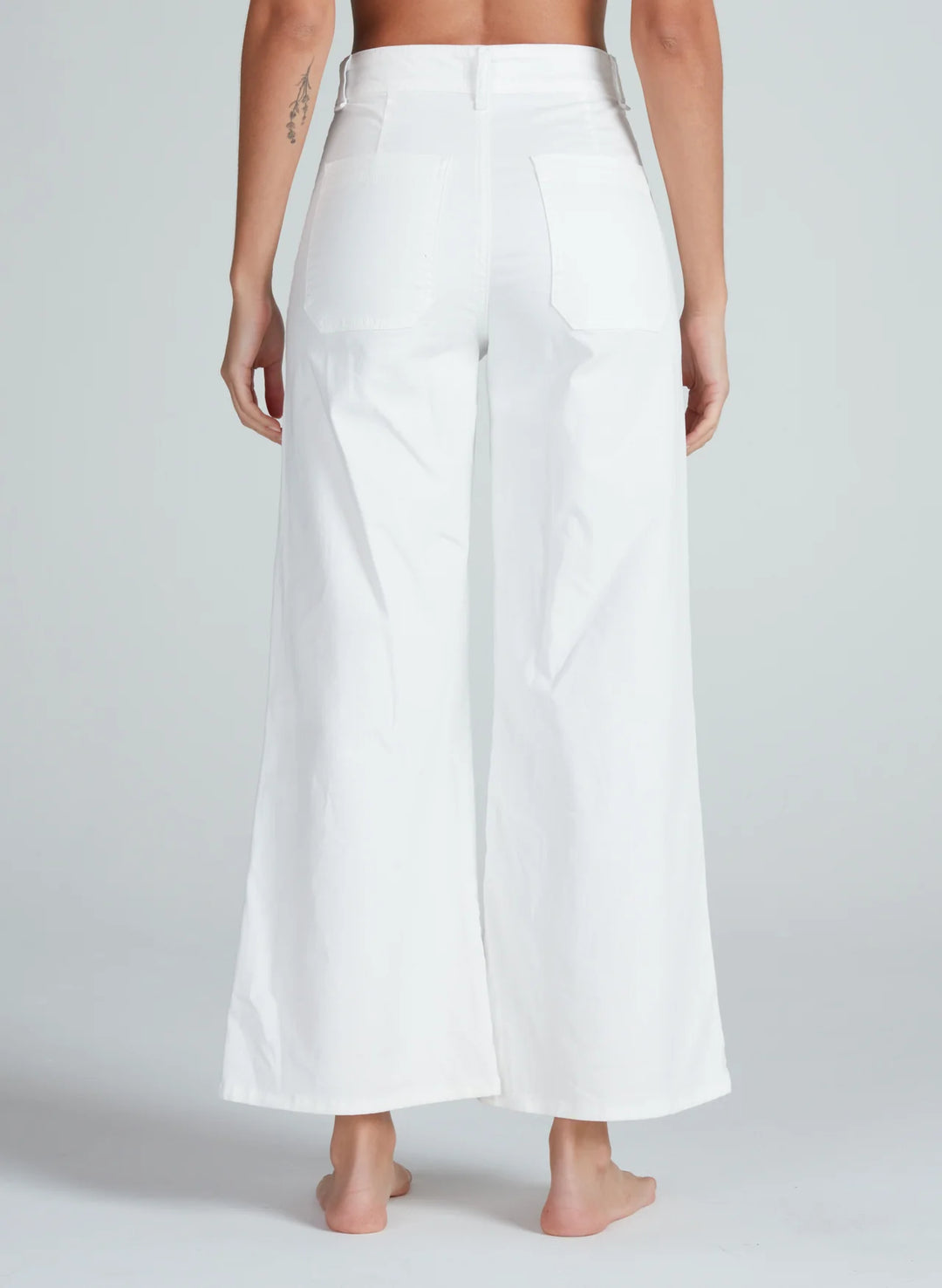 Cropped Sailor Twill - Ivory