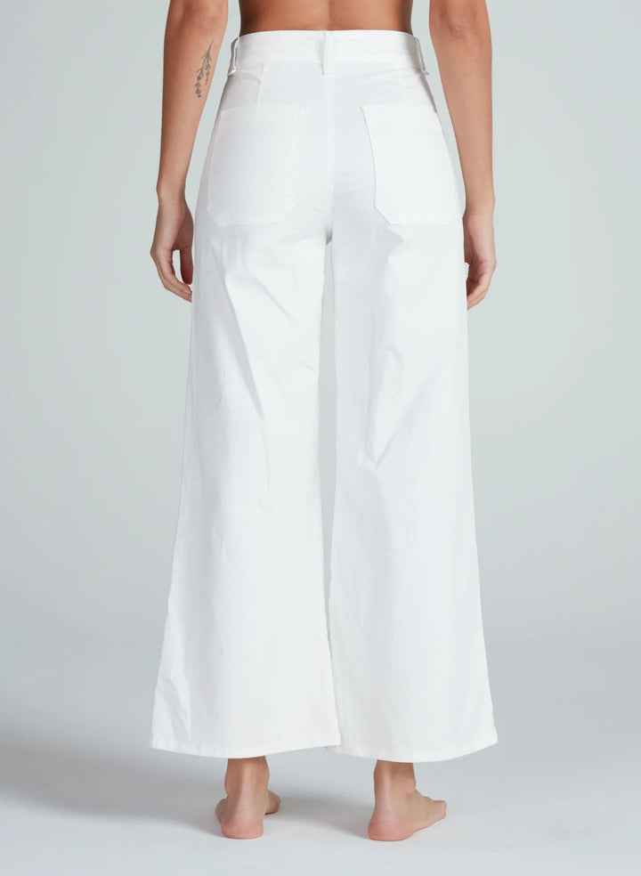 Cropped Sailor Twill - Ivory