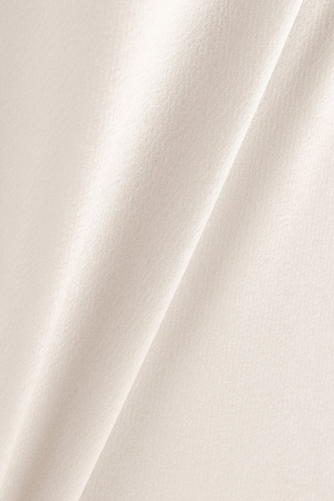 Barb V Neck Shell - Creme
