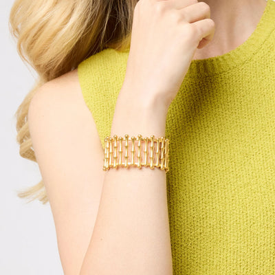 Bamboo Cuff- Gold