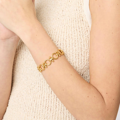 Bamboo Link Bracelet-