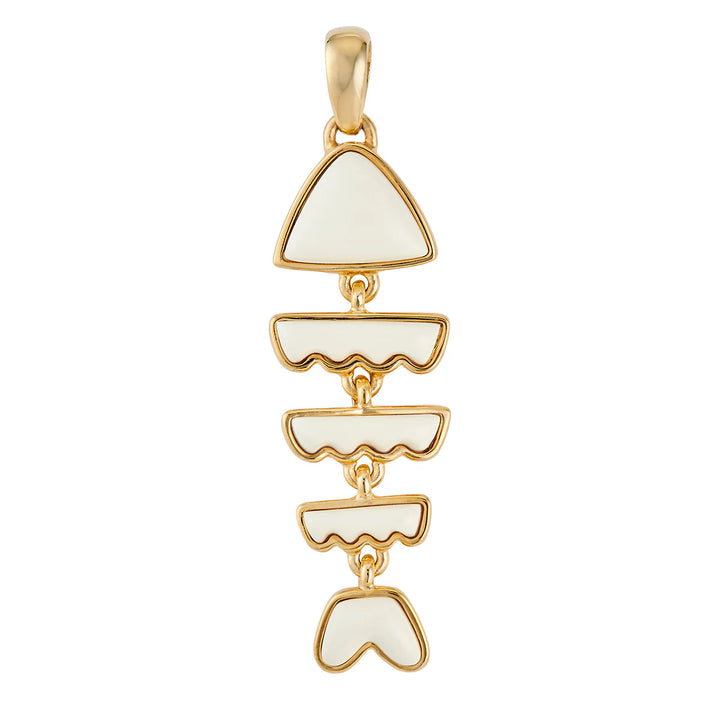 Bonito Fish Charm - Ivory